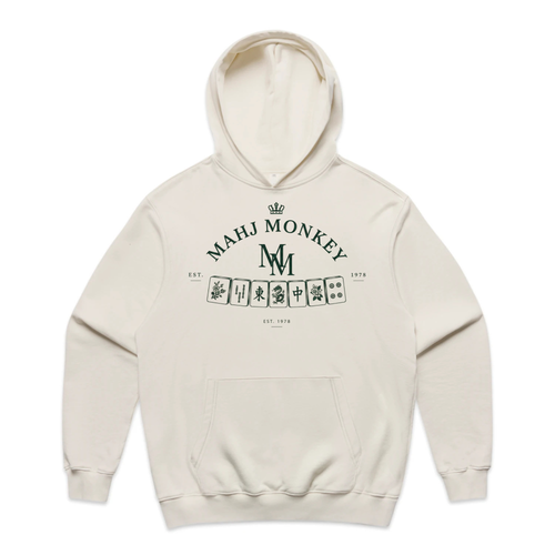 Mahj Monkey Heritage Hoodie – Natural
